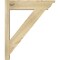 Ekena Millwork Traditional Rough Sawn Traditional Outlooker, Douglas Fir, 6"W x 22"D x 26"H OUT06X22X26TRA01RDF - alternate 3